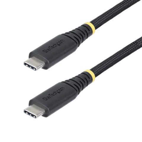 StarTech.com 10ft (3m) USB-C Charging Cable, Durable and Ultra-Flexible, 240W (5A) PD EPR, USB 2.0 Laptop Charger Cable,