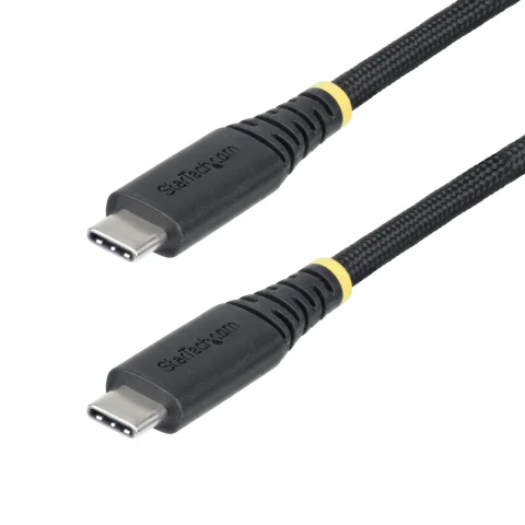 StarTech.com 10ft (3m) USB-C Charging Cable, Durable and Ultra-Flexible, 240W (5A) PD EPR, USB 2.0 Laptop Charger Cable,
