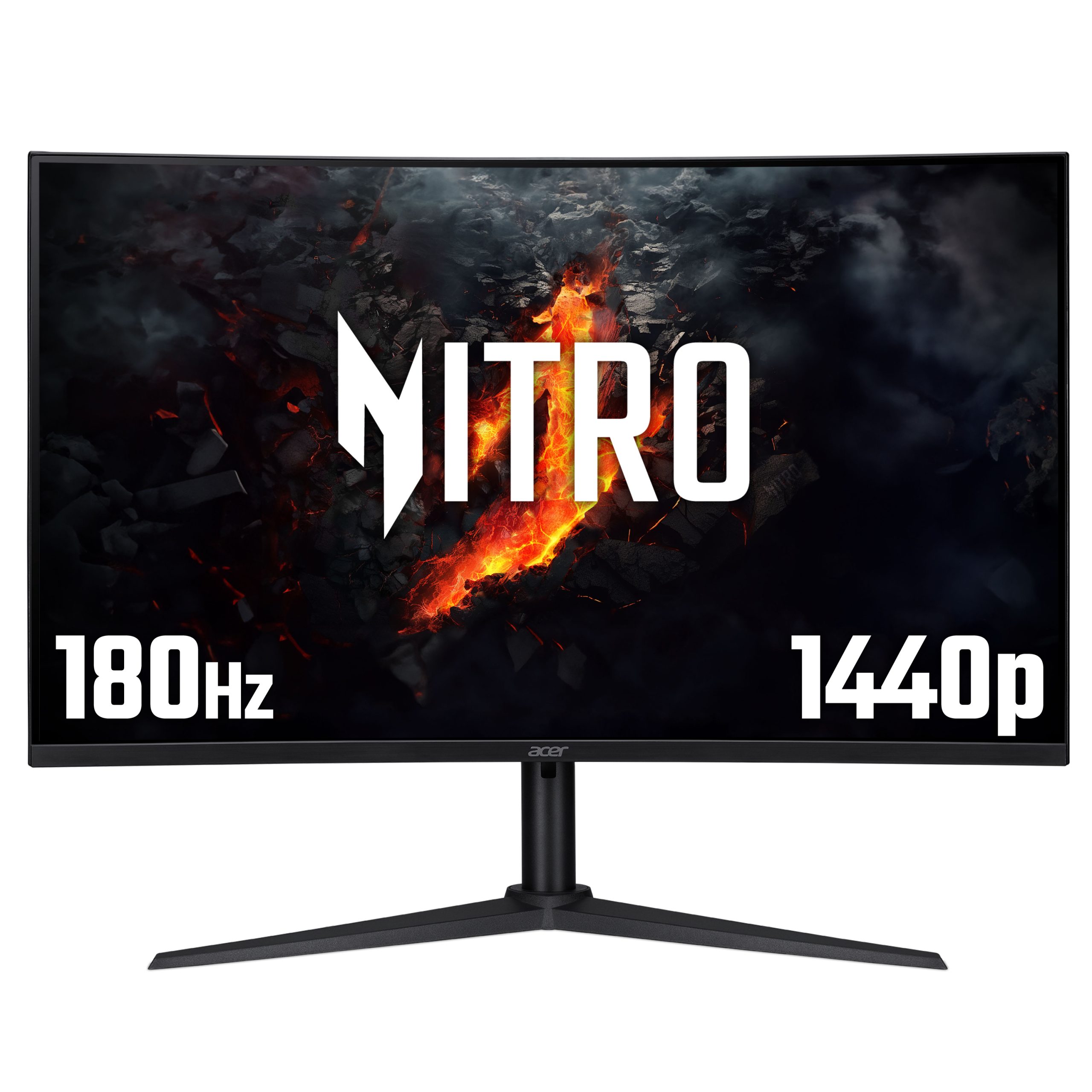 Acer NITRO XZ2 Nitro XZ322QUV3 curved gaming monitor - 31.5", 1500R, Quad HD, 180Hz, 1ms, FreeSync, DisplayHDR 400, HDMI
