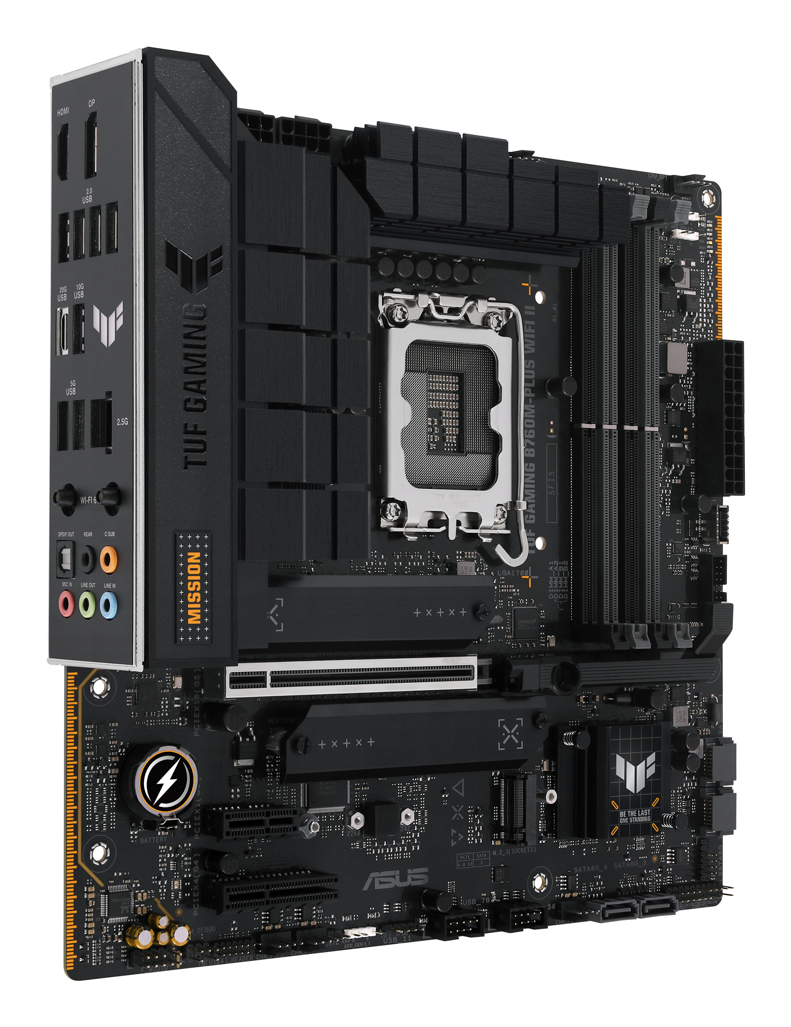 ASUS TUF GAMING B760M-PLUS WIFI II Intel B760 LGA 1700 micro ATX - Image 2