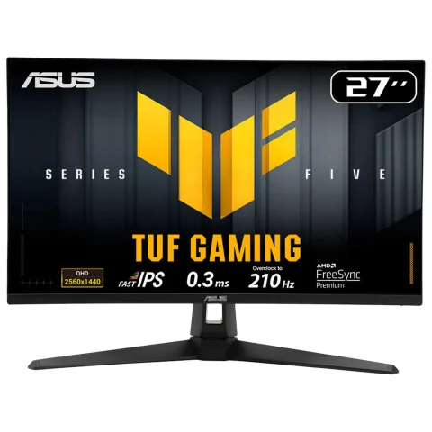 ASUS TUF Gaming VG27AQ5A computer monitor 68.6 cm (27") 2560 x 1440 pixels Quad HD LCD Black