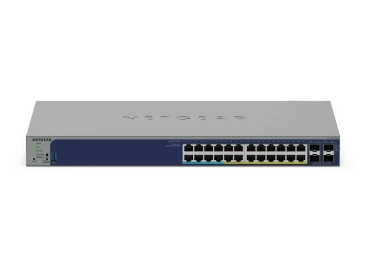 NETGEAR GS728TXUP Managed Gigabit Ethernet (10/100/1000) Power over Ethernet (PoE) 1U Grey - Image 2