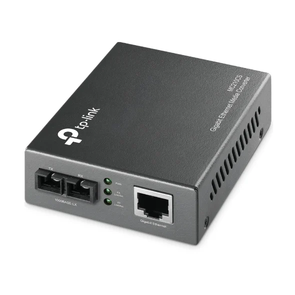 TP-Link Omada MC210CS network media converter 1000 Mbit/s 1310 nm Single-mode Black