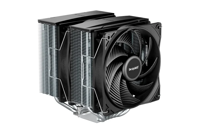 be quiet! Pure Rock Pro 3 Processor Air cooler 12 cm Silver 1 pc(s)
