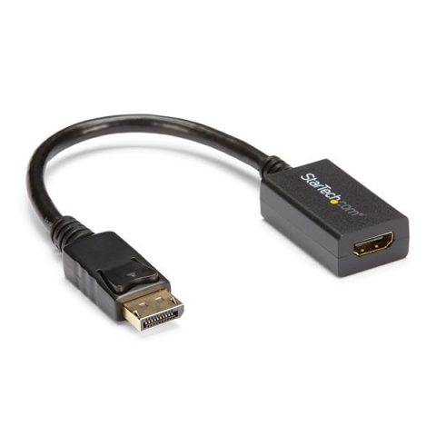 StarTech.com DisplayPort to HDMI Adapter - DP 1.2 to HDMI Video Converter 1080p - DP to HDMI Monitor/TV/Display Cable Ad