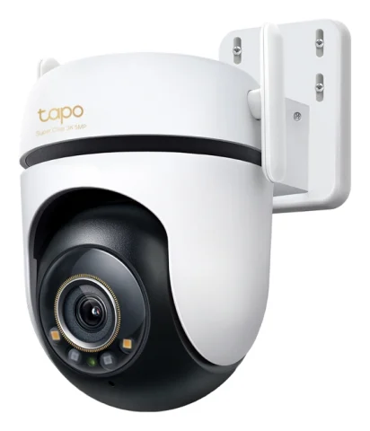 TP-Link Outdoor Pan/Tilt Security Wi-Fi Camera SPEC: 3K 5MP (2880x1620), 2.4 GHz, 2 × External Antennas, 1 × Ethernet Po