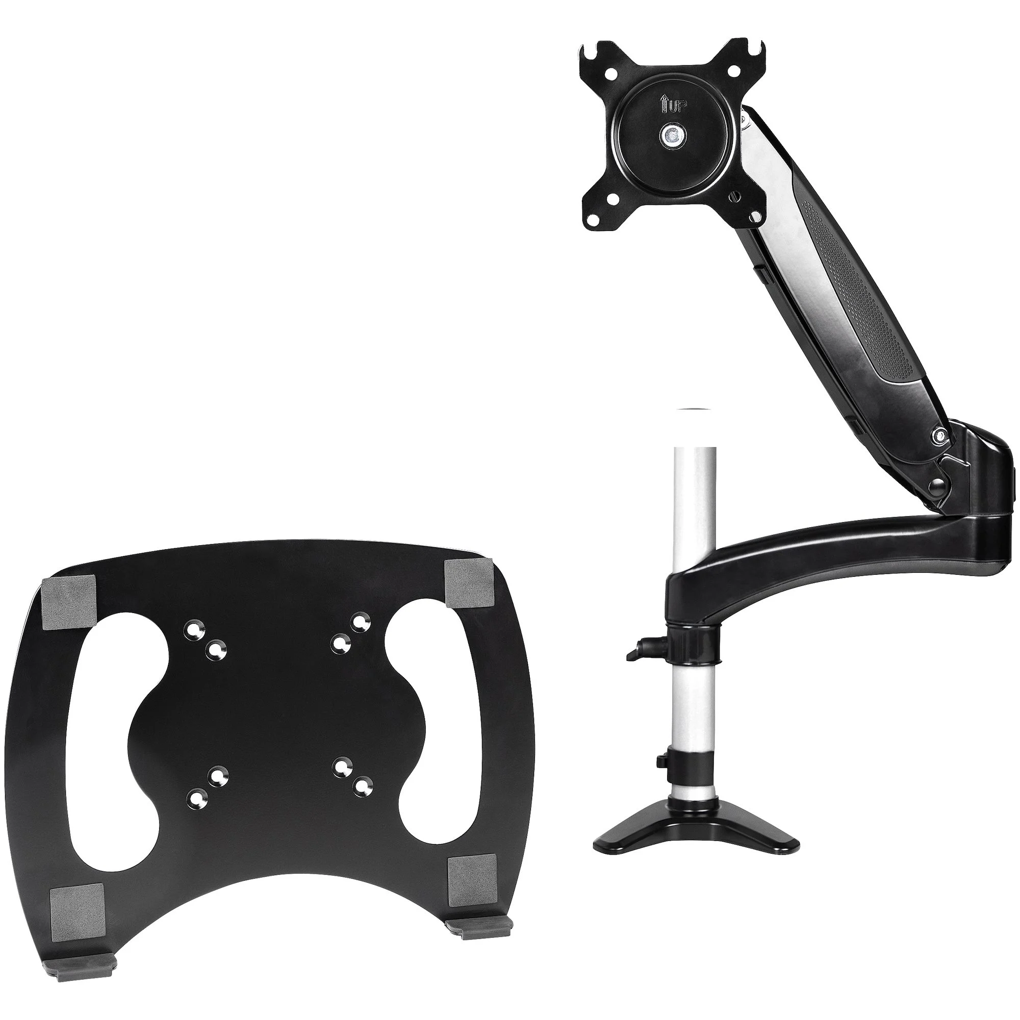 StarTech.com Desk Mount Laptop Arm - Full Motion Articulating Arm for Laptop or Single 34" (17.6lb/8kg) Monitor - VESA M - Image 2