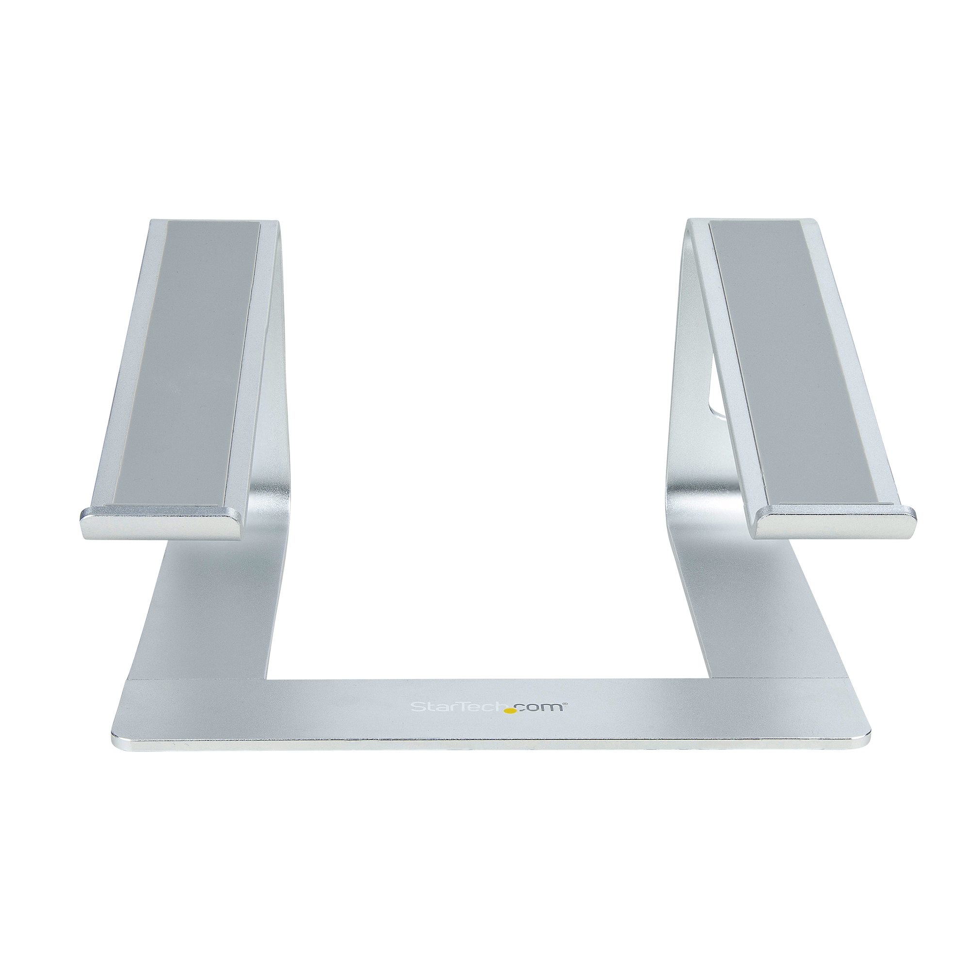 StarTech.com Laptop Stand for Desk, Supports 5kg/11lb, Aluminum, Silver, Ergonomic Laptop Riser, Portable Laptop Holder, - Image 3