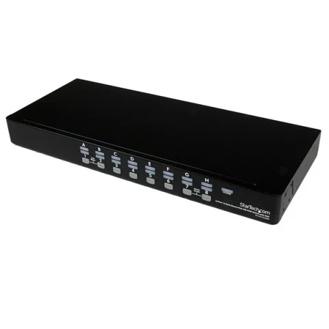 StarTech.com 16 Port 1U Rackmount USB KVM Switch with OSD - TAA