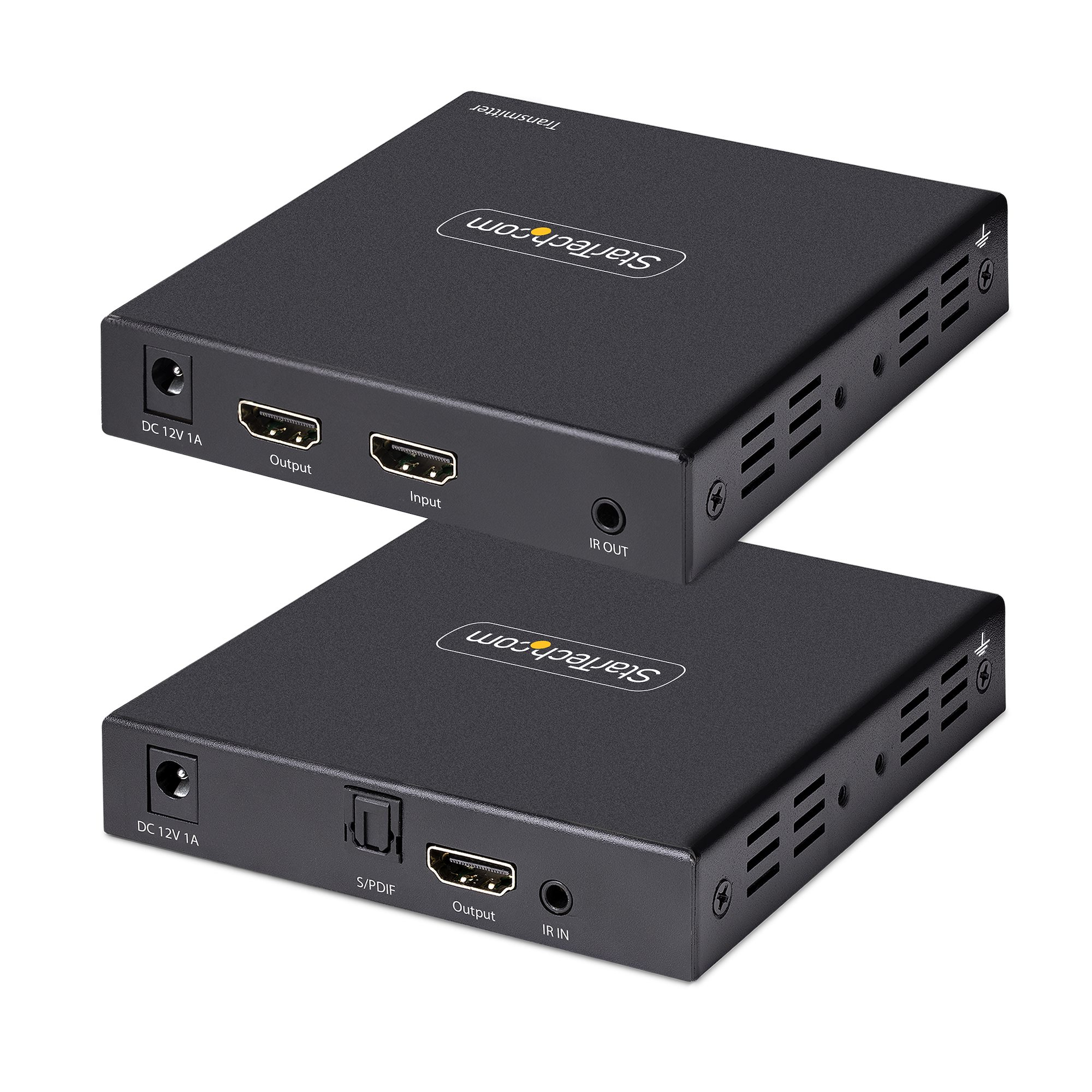 StarTech.com 4K HDMI Extender Over CAT5/CAT6 Cable, 4K 60Hz HDR Video Extender Up to 230ft (70m), HDMI Over Ethernet Cab - Image 2