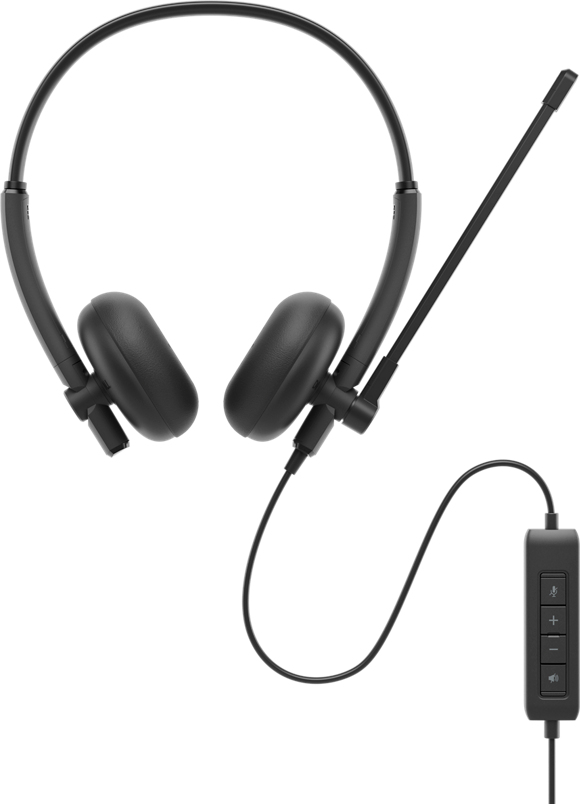DELL WH125 Headset Wired Head-band Office/Call center USB Type-A Black - Image 2