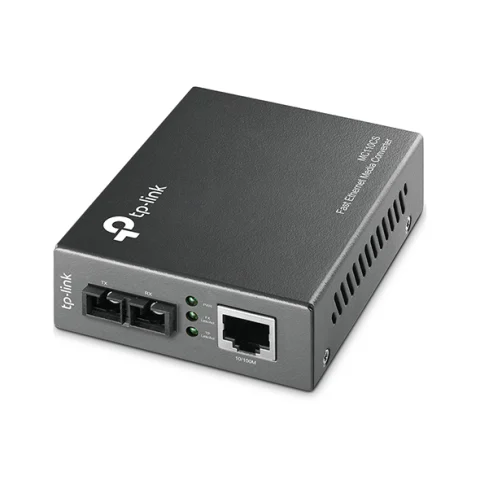TP-Link Omada MC110CS network media converter 100 Mbit/s 1310 nm Single-mode Black