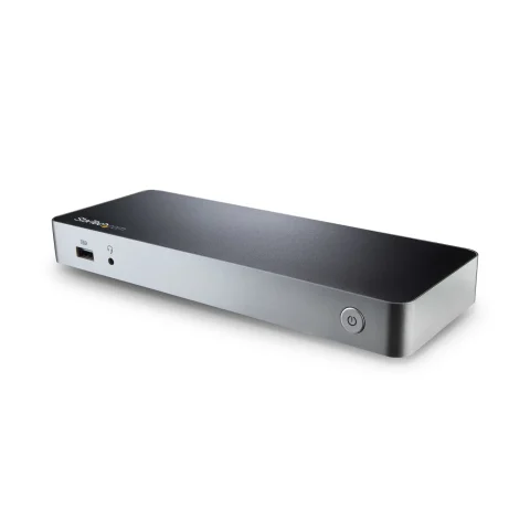 StarTech.com Dual Monitor USB C Docking Station with 60W Power Delivery for Windows Laptops - USB C to HDMI / DVI Dock -