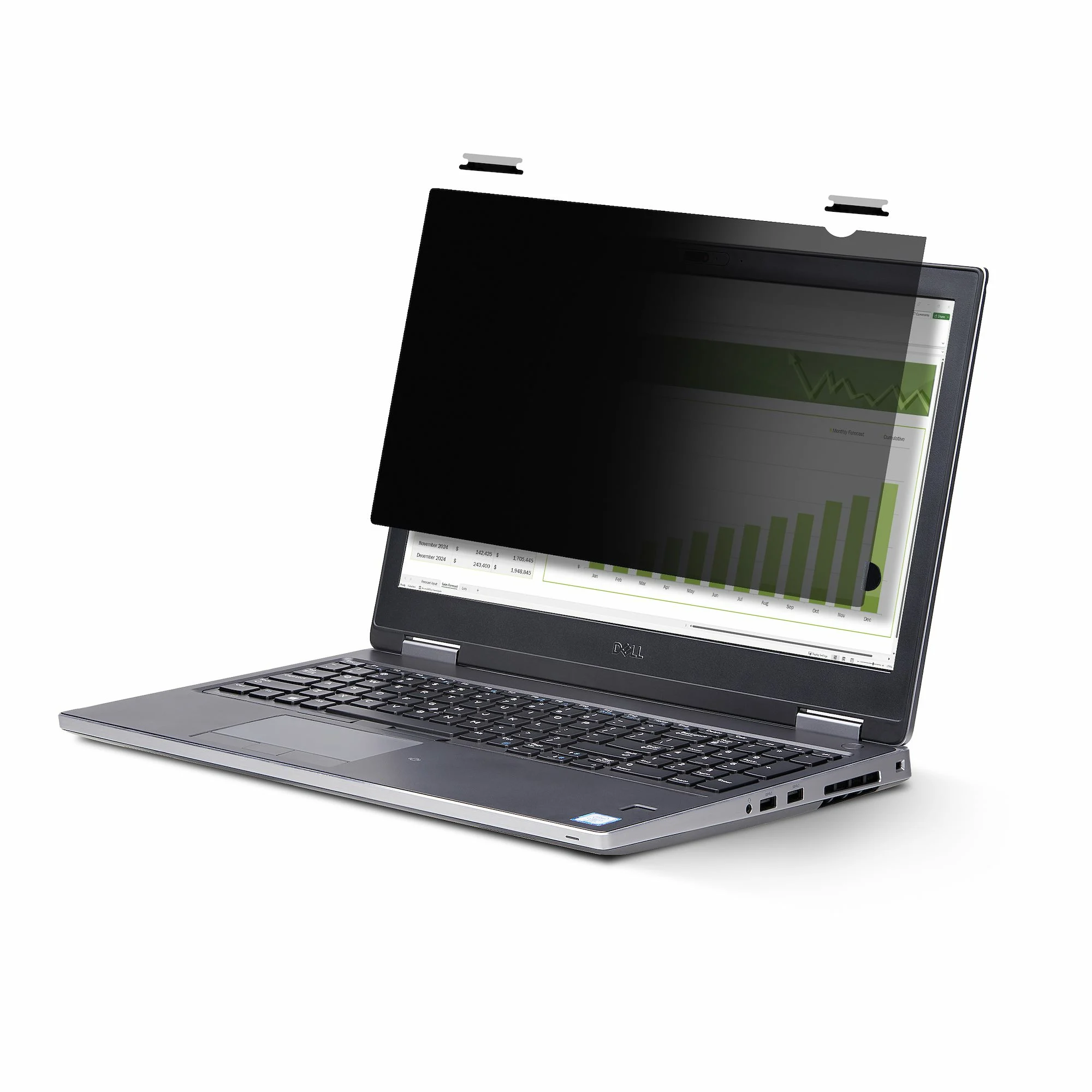 StarTech.com 14-inch 16:10 Flip-Up Privacy Screen with Touch, Anti-Glare Blue Light Filter, Laptop Monitor Screen Protec