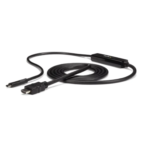 StarTech.com 6ft (2m) USB C to HDMI Cable - 4K 30Hz USB Type-C to HDMI Video Display Converter - USB-C DP Alt Mode to HD