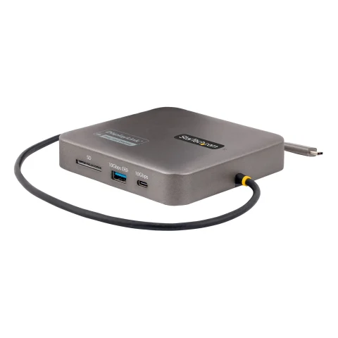 StarTech.com USB C Docking Station, Dual 4K 60Hz HDMI compatible with MacBook Pro (M1/M2/M3/M4) and Windows, USB-A/USB-C