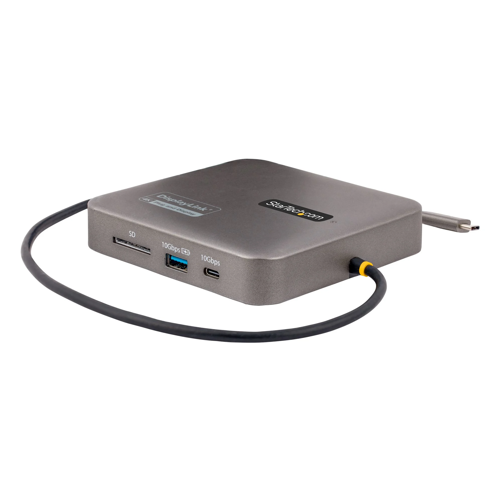 StarTech.com USB C Docking Station, Dual 4K 60Hz HDMI compatible with MacBook Pro (M1/M2/M3/M4) and Windows, USB-A/USB-C