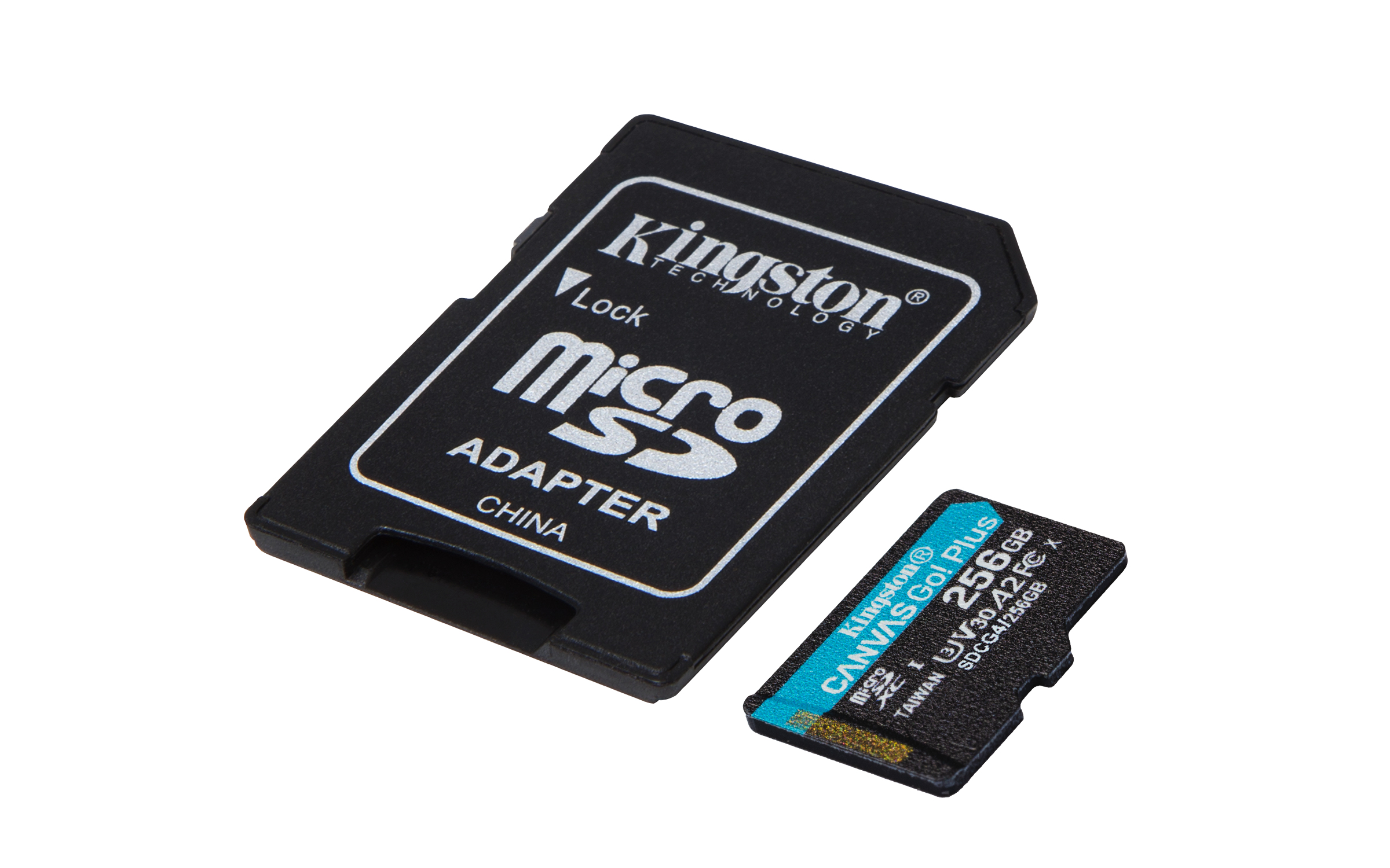 Kingston Technology 256GB microSDXC Canvas Go Plus Gen4 200MB/s A2 U3 V30 Card + Adapter - Image 3