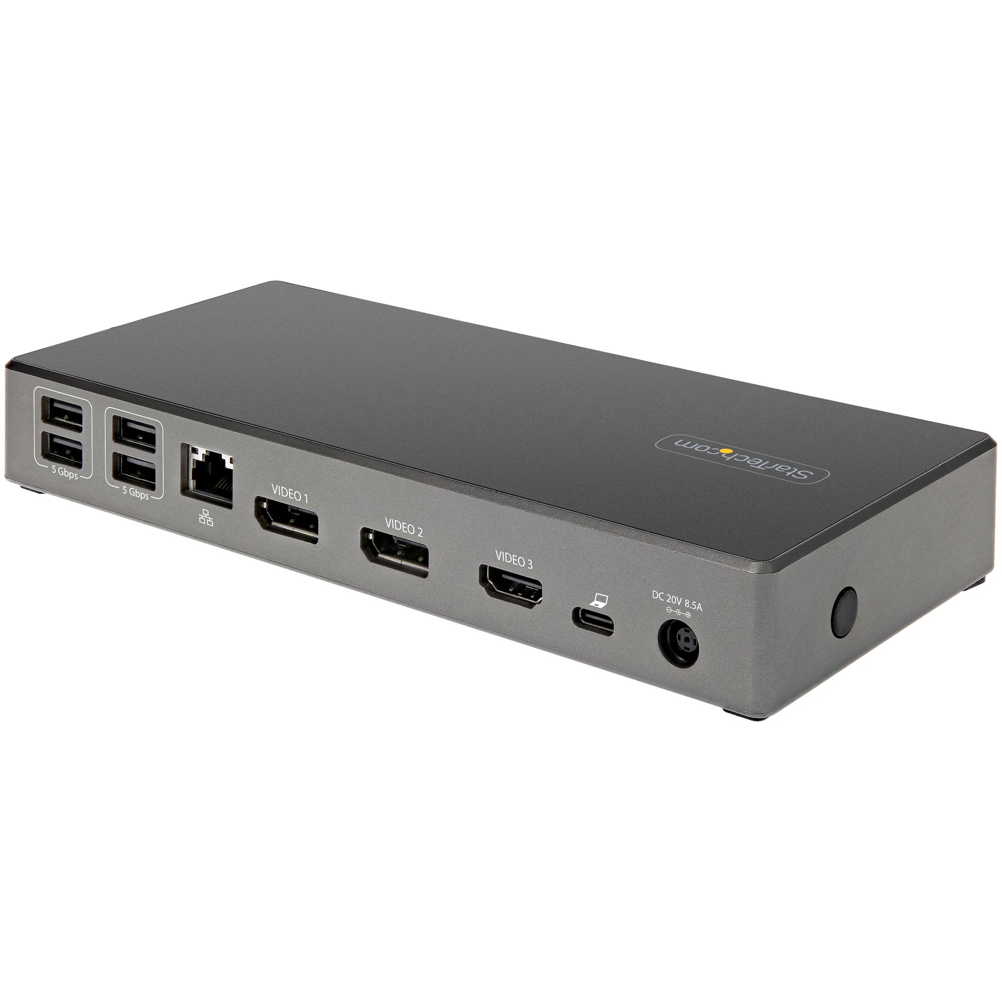 StarTech.com USB C Dock - Triple 4K Monitor USB Type-C Docking Station - 100W Power Delivery - DP 1.4 Alt Mode & DSC, 2x - Image 2