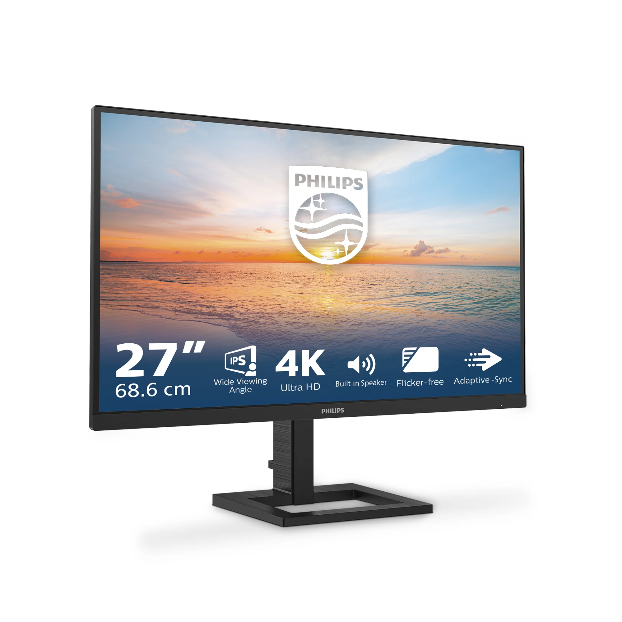 Philips 1000 series 27E1N1800AE/00 computer monitor 68.6 cm (27") 3840 x 2160 pixels 4K Ultra HD LED Black - Image 3