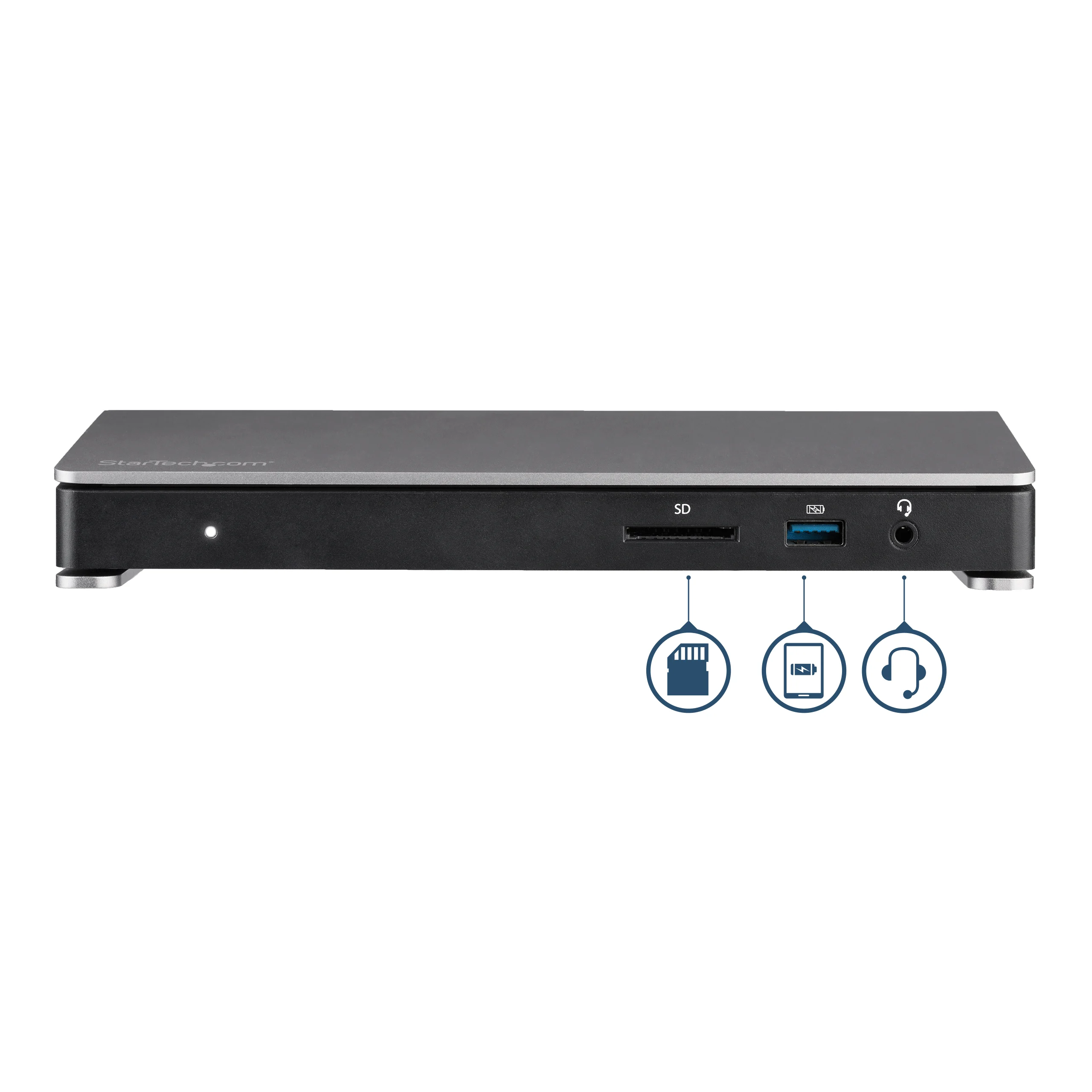 StarTech.com Thunderbolt 3 Dock - Dual Monitor 4K 60Hz TB3 Laptop Docking Station with DisplayPort - 85W Power Delivery - Image 3