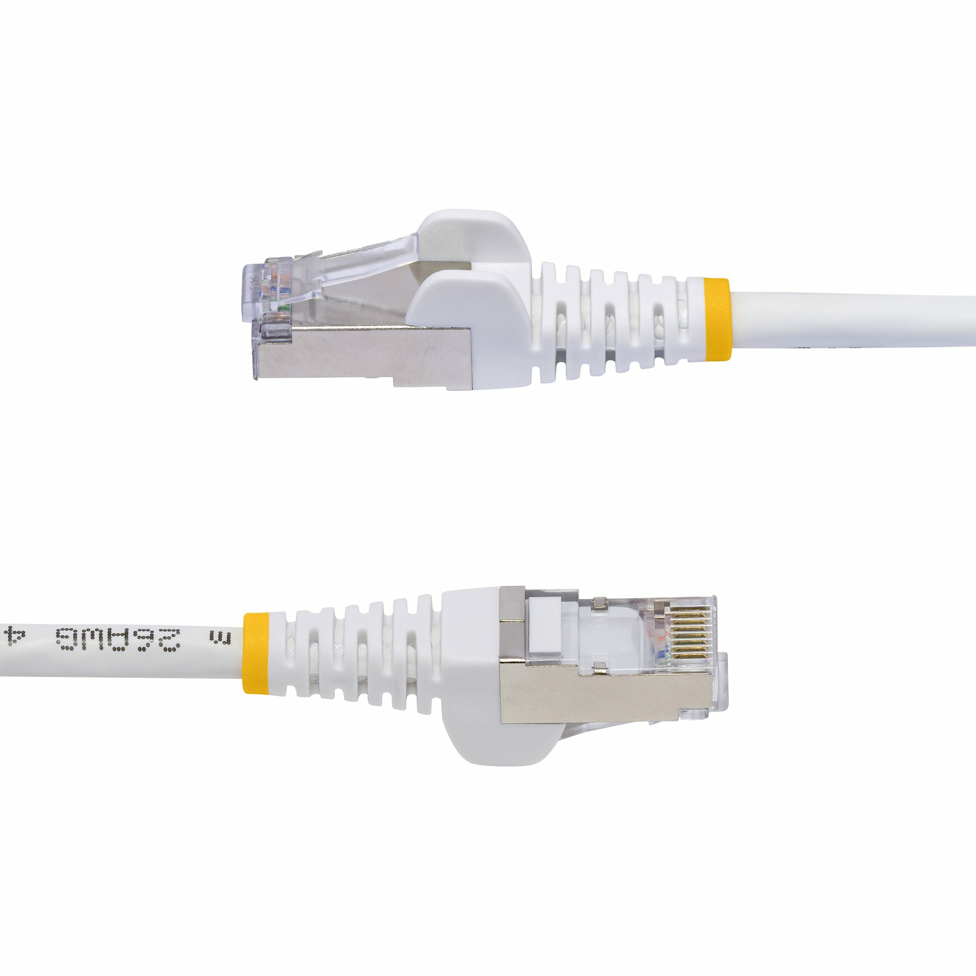 StarTech.com 10m White CAT8 Ethernet Cable, Snagless RJ45, 25G/40G, 2000MHz, 100W PoE++, S/FTP, 26AWG Pure Bare Copper W - Image 3