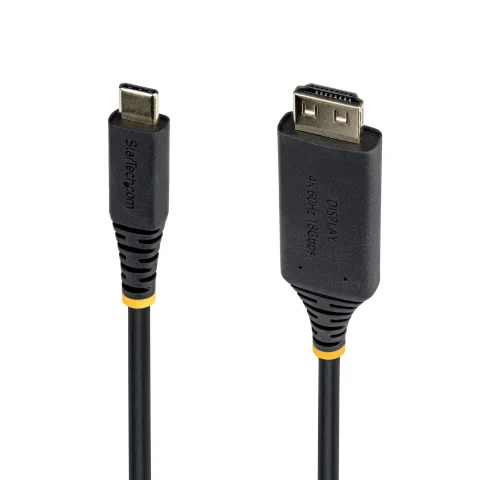 StarTech.com 2m USB-C to HDMI Adapter Cable, Gripping HDMI Connector, 4K 60Hz, Thunderbolt Compatible, HDR, Uni-Directio