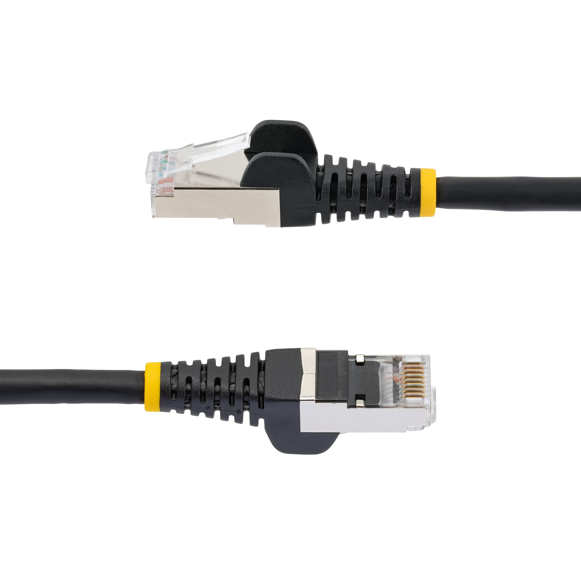 StarTech.com 10m CAT6a Ethernet Cable - Black - Low Smoke Zero Halogen (LSZH) - 10GbE 500MHz 100W PoE++ Snagless RJ-45 w - Image 3