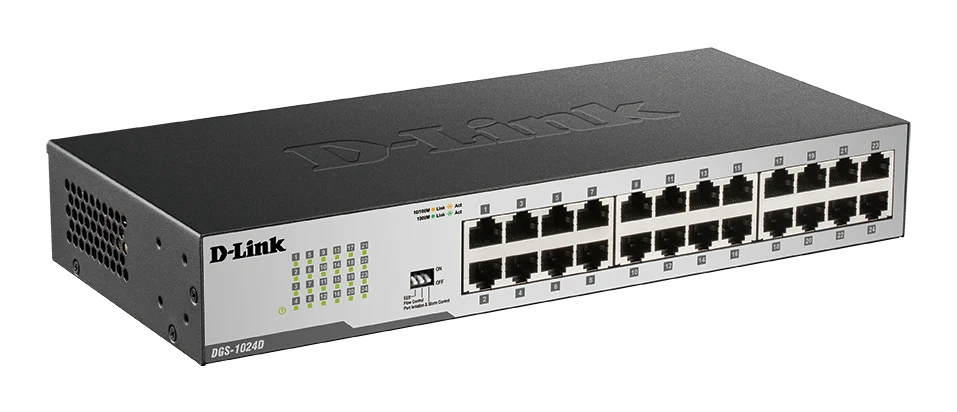 D-Link 24-Port Gigabit Unmanaged Desktop Switch