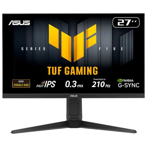 ASUS TUF Gaming VG27AQL5A computer monitor 68.6 cm (27") 2560 x 1440 pixels Wide Quad HD LCD Black