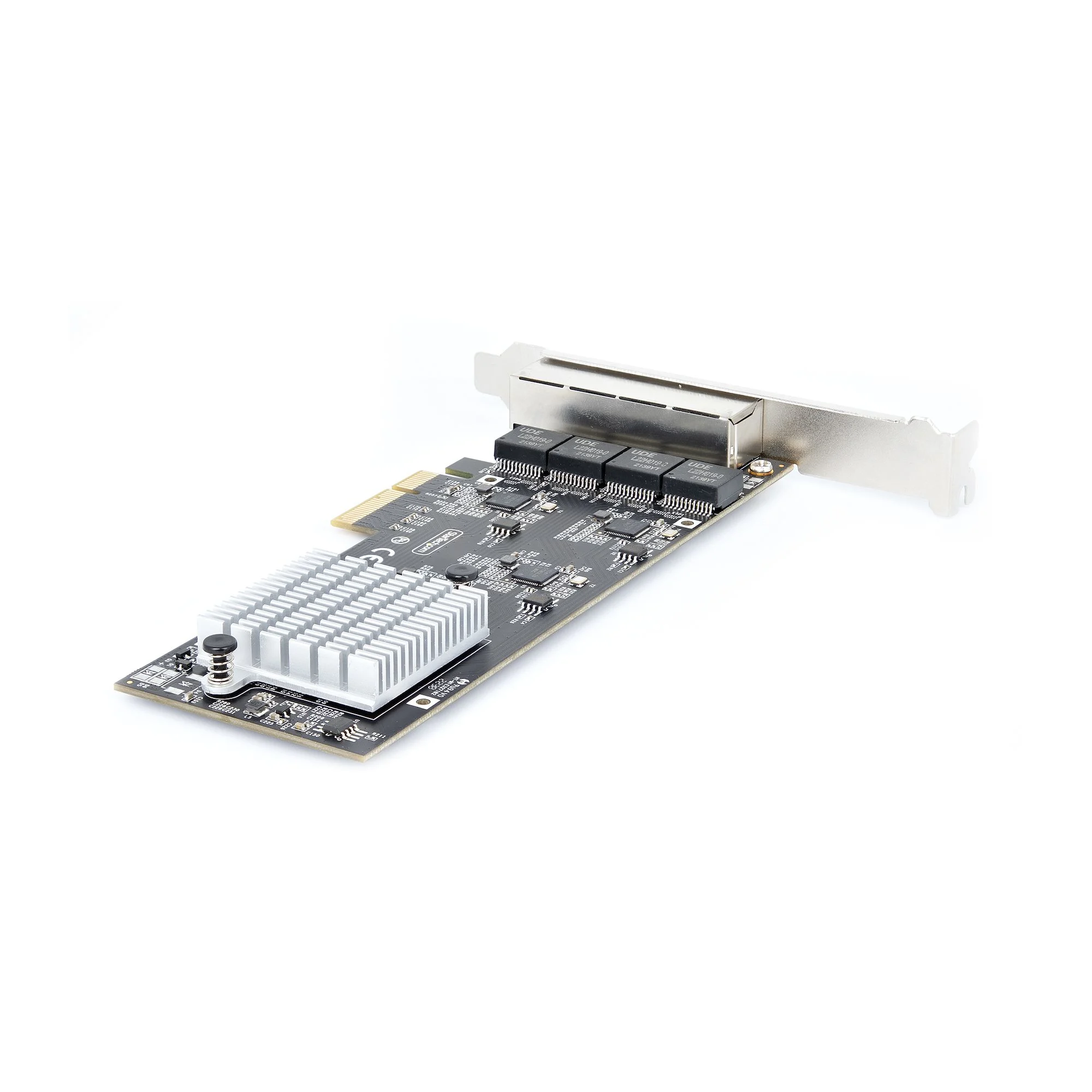 StarTech.com 4-Port 2.5Gbps NBASE-T PCIe Network Card, Intel I225-V, Quad-Port Computer Network Card, Multi-Gigabit NIC, - Image 2