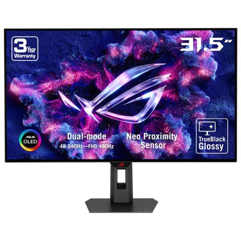 ASUS ROG Strix XG32UCWMG computer monitor 80 cm (31.5") 3840 x 2160 pixels 4K Ultra HD OLED Black
