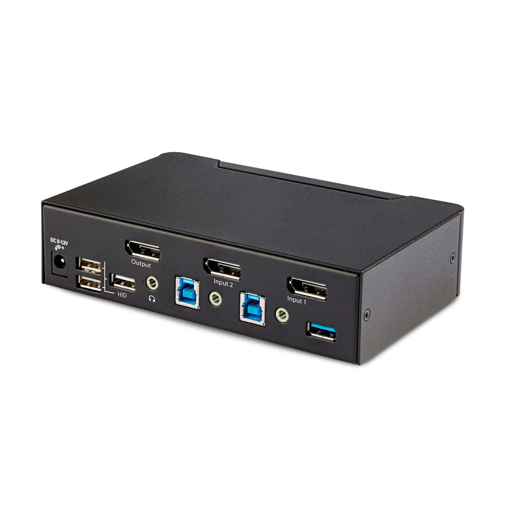 StarTech.com 2-Port DisplayPort KVM Switch, 8K 60Hz / 4K 144Hz, Single Display, DP 1.4, 2x USB 3.0 Ports, 4x USB 2.0 HID - Image 2