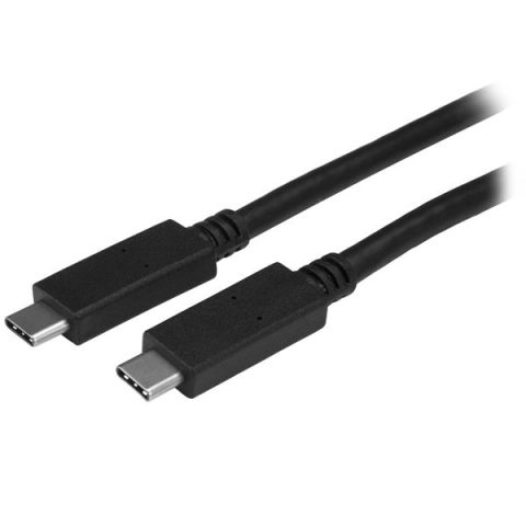StarTech.com 6.6ft (2m) USB-C Cable, USB 5Gbps, 60W (3A) Power Delivery, 4K 60Hz DP Alt Mode, TPE Jacket - Thunderbolt C