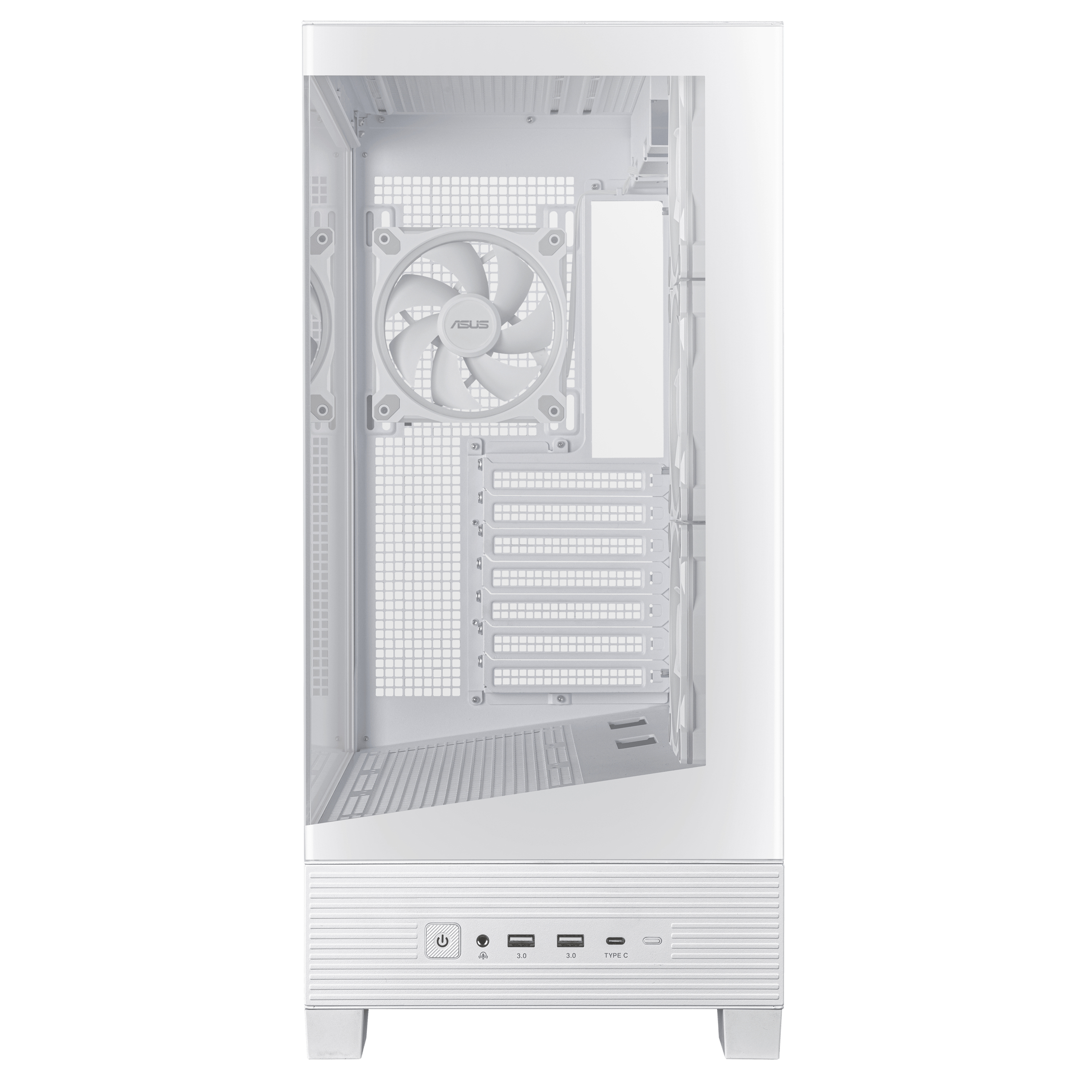 ASUS A31 Plus TG ARGB WHITE Midi Tower - Image 3