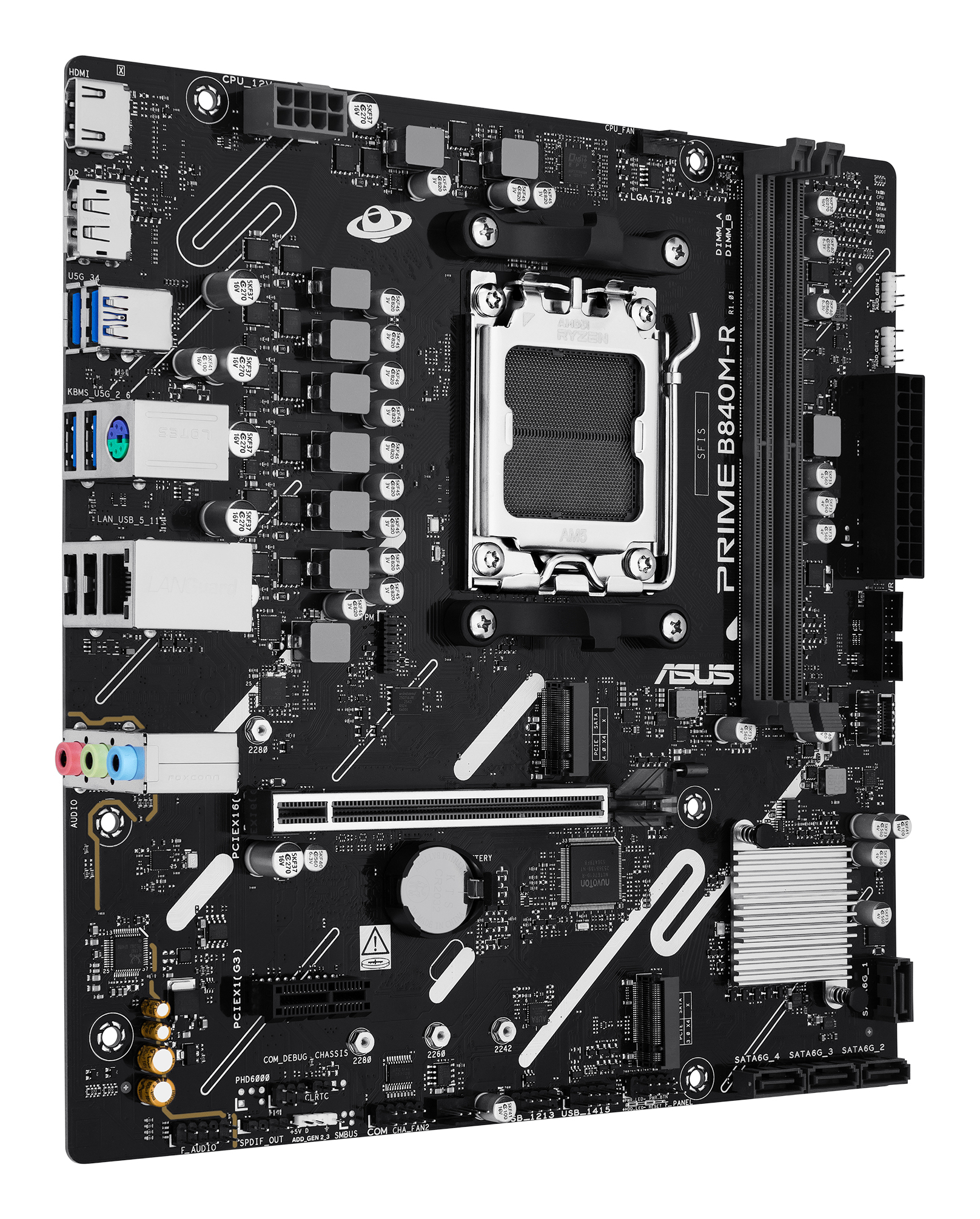 ASUS PRIME B840M-R AMD B840 Socket AM5 micro ATX - Image 2