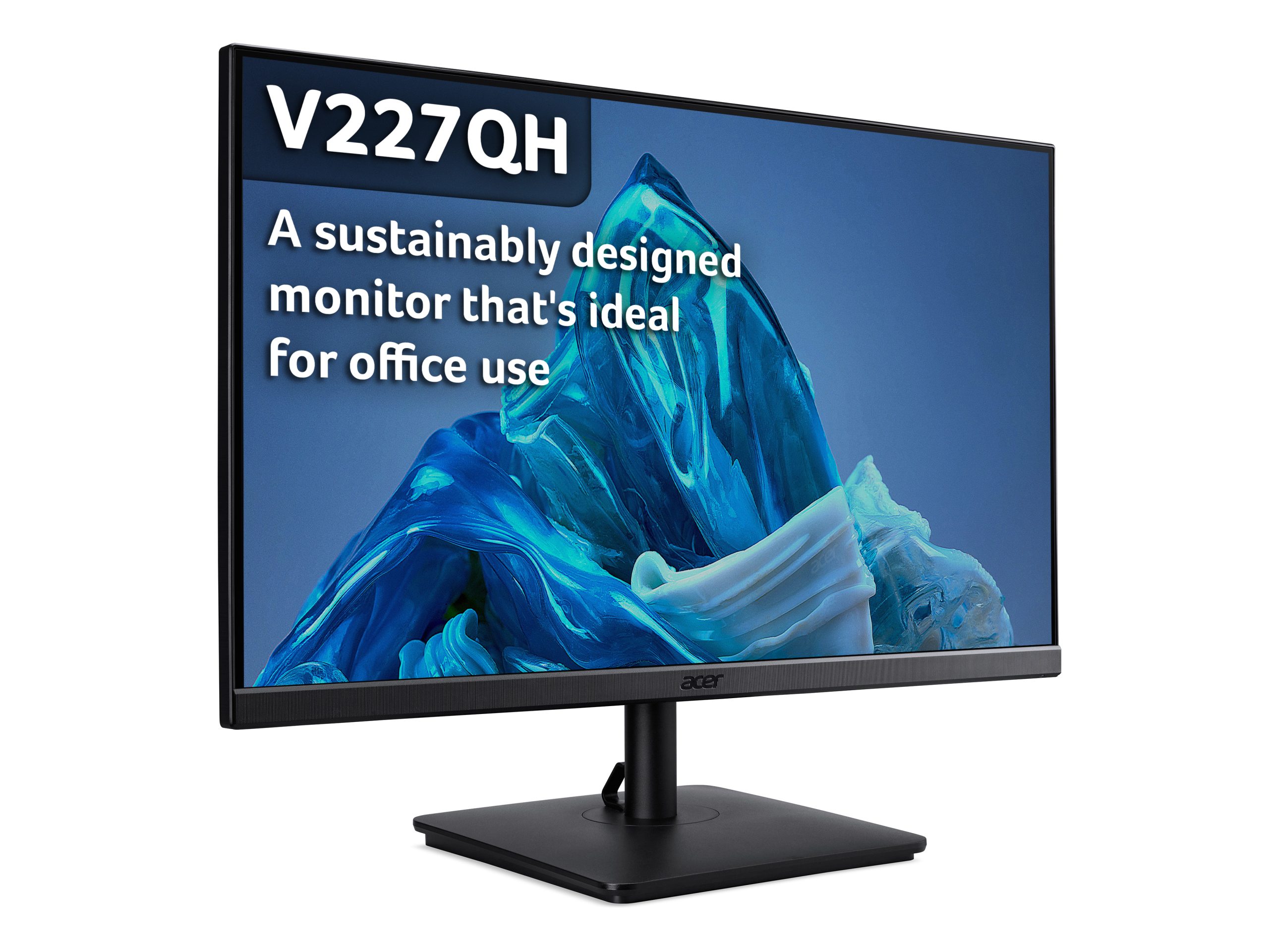 Acer Vero V7 V227QHBIPV 54.6 cm (21.5"), Full HD (1920 x 1080), 100Hz Refresh Rate, 4Ms Response Time, VGA, DVI & Displa - Image 2
