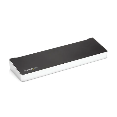 StarTech.com 4K USB-C Dock , Triple UHD 4K Monitor Docking Station, Mac & Windows, USB C to HDMI & DisplayPort, 60W Powe
