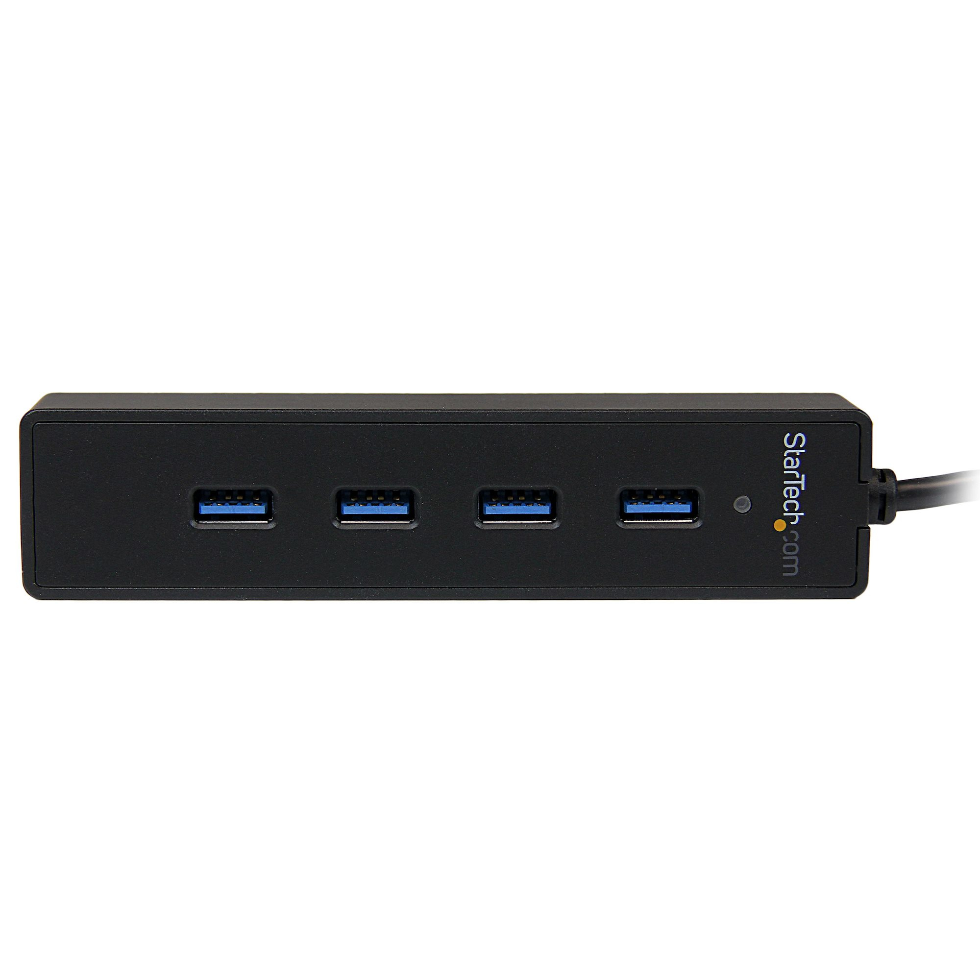 StarTech.com 4 Port Portable SuperSpeed USB 3.0 Hub with Built-in Cable - 5Gbps - Image 2