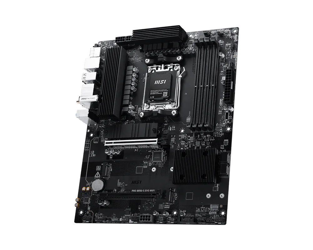 MSI PRO B850-S EVO WIFI motherboard AMD B850 Socket AM5 ATX - Image 2