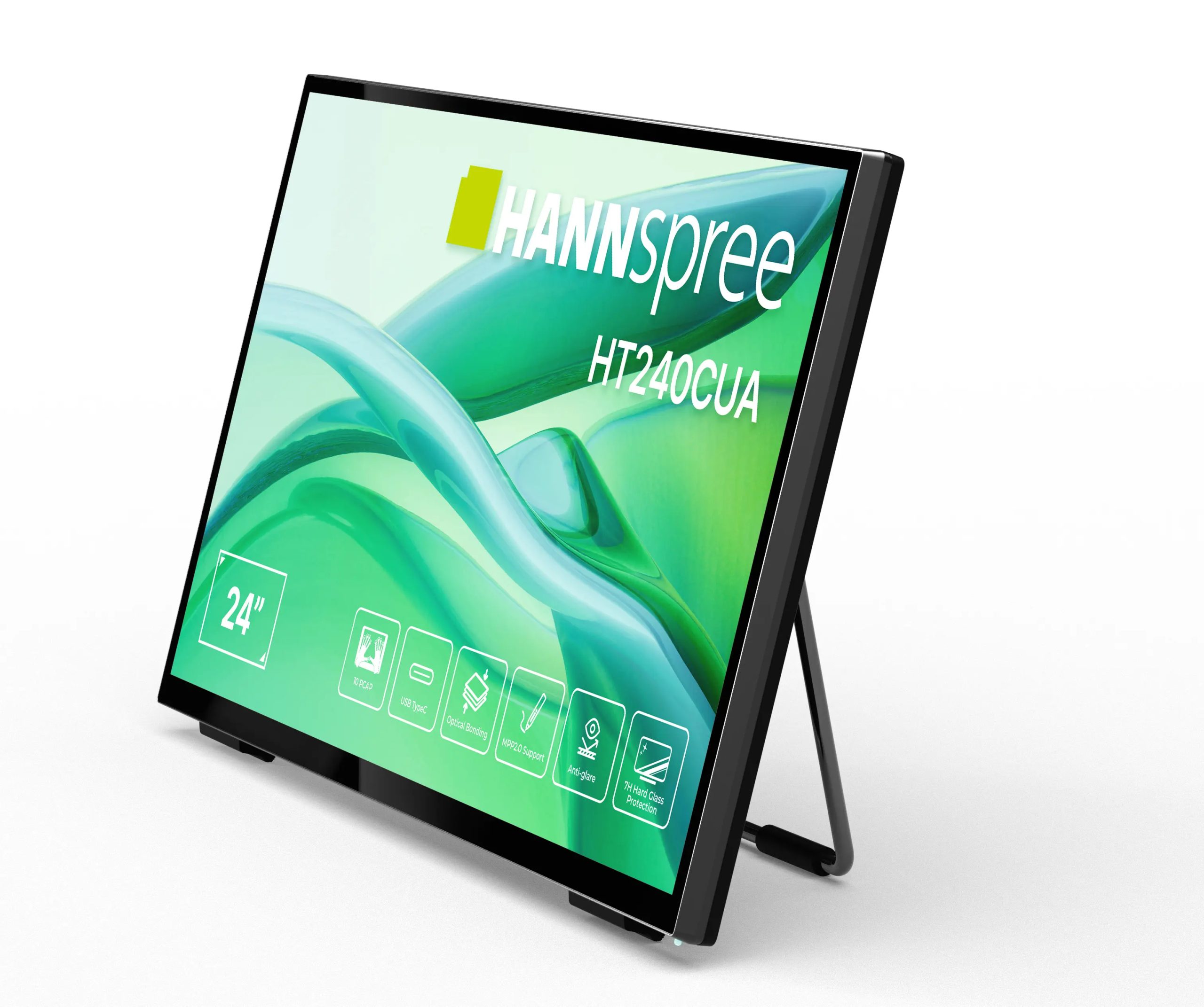 Hannspree HT240CUA computer monitor 60.5 cm (23.8") 1920 x 1080 pixels Full HD LED Touchscreen Black - Image 3