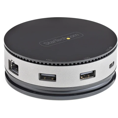 StarTech.com USB C Multiport Adapter - USB 3.1 Gen 2 10Gbps Type-C Mini Dock with 4K 60Hz HDMI/DisplayPort or 1080p VGA
