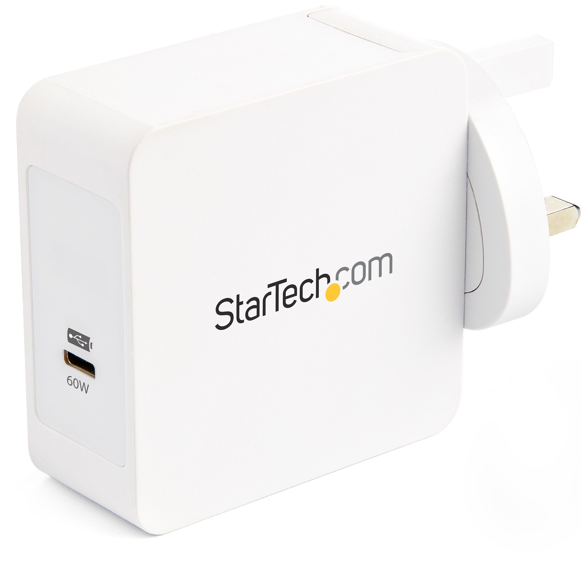 StarTech.com USB C Wall Charger - USB C Laptop Charger 60W PD - 6ft/2m Cable - Universal Compact Type C Power Adapter - - Image 3