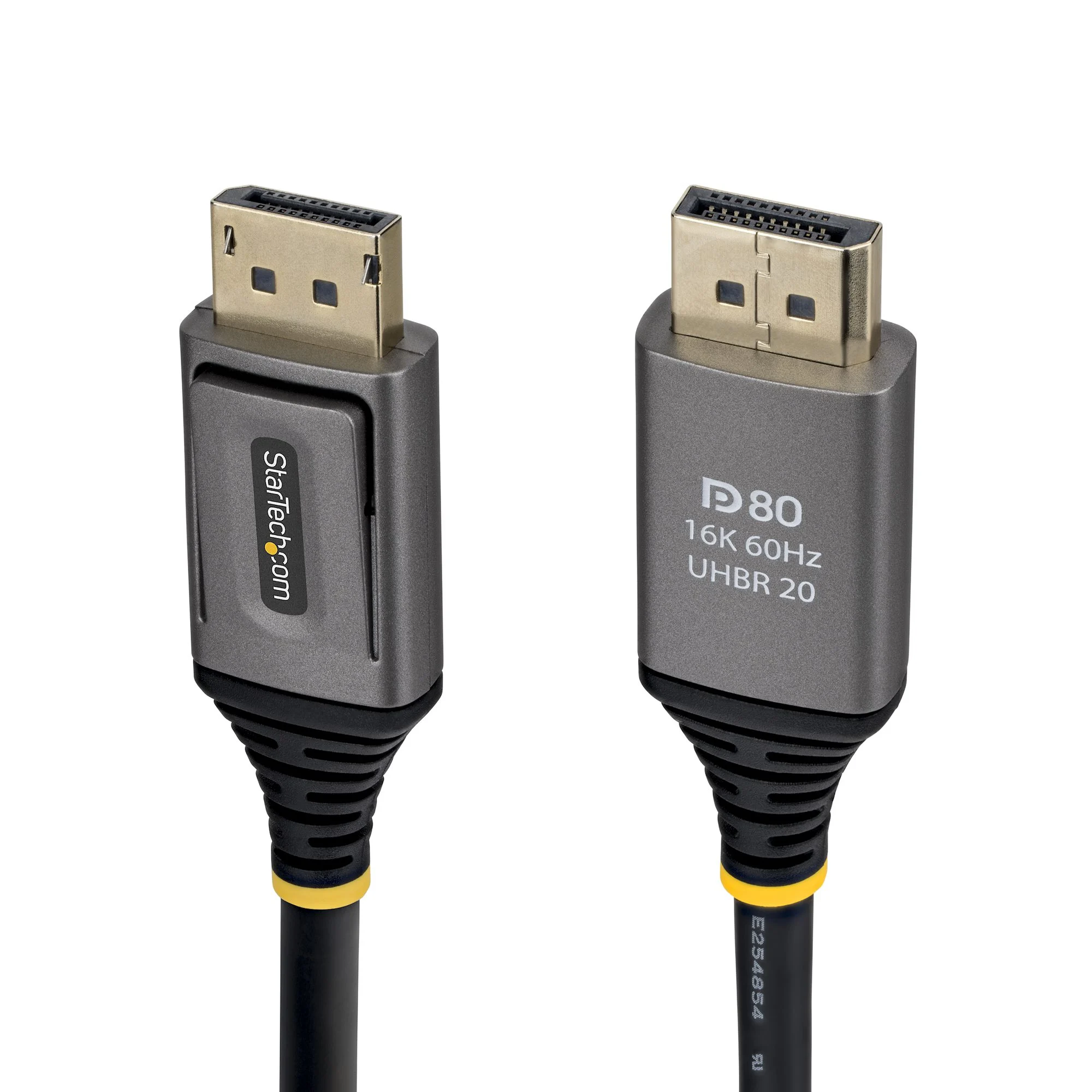 StarTech.com 1m DisplayPort 2.1 Cable, VESA Certified DP80 DisplayPort Cable, Uncompressed 10K/8K 60Hz, 16K 60Hz/8K 240H