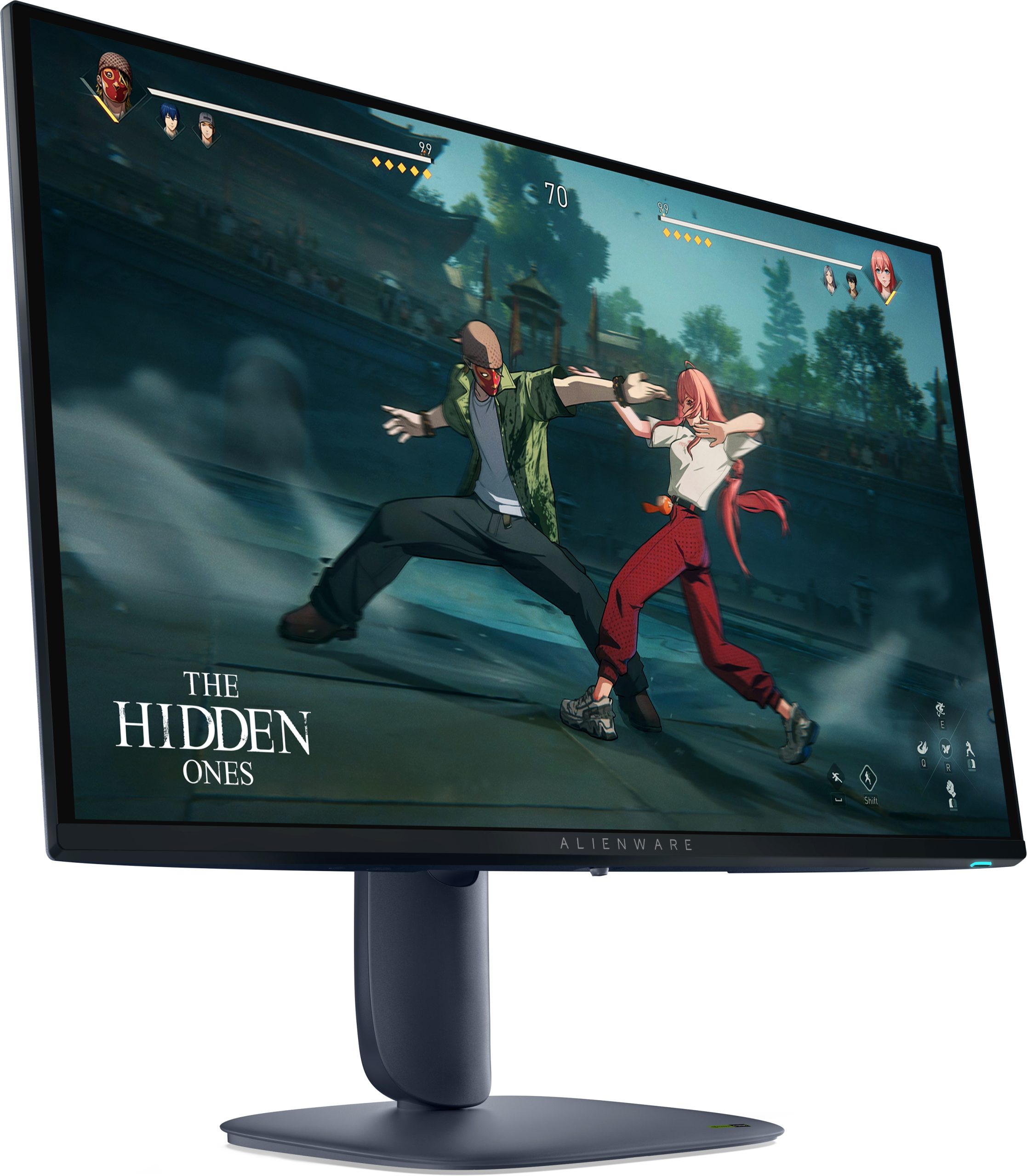 Alienware AW2725D computer monitor 68.6 cm (27") 2560 x 1440 pixels Quad HD QD-OLED Blue - Image 2