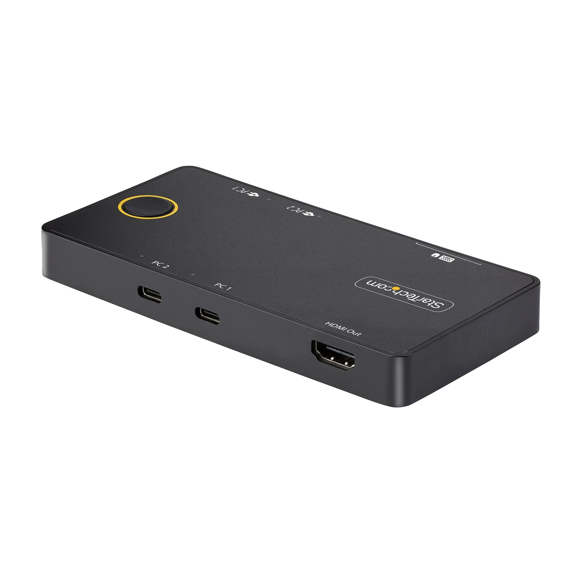 StarTech.com 2-Port USB-C KVM Switch, Single-4K 60Hz HDMI Monitor, Dual-100W Power Delivery Pass-through Ports, Bus Powe - Image 2