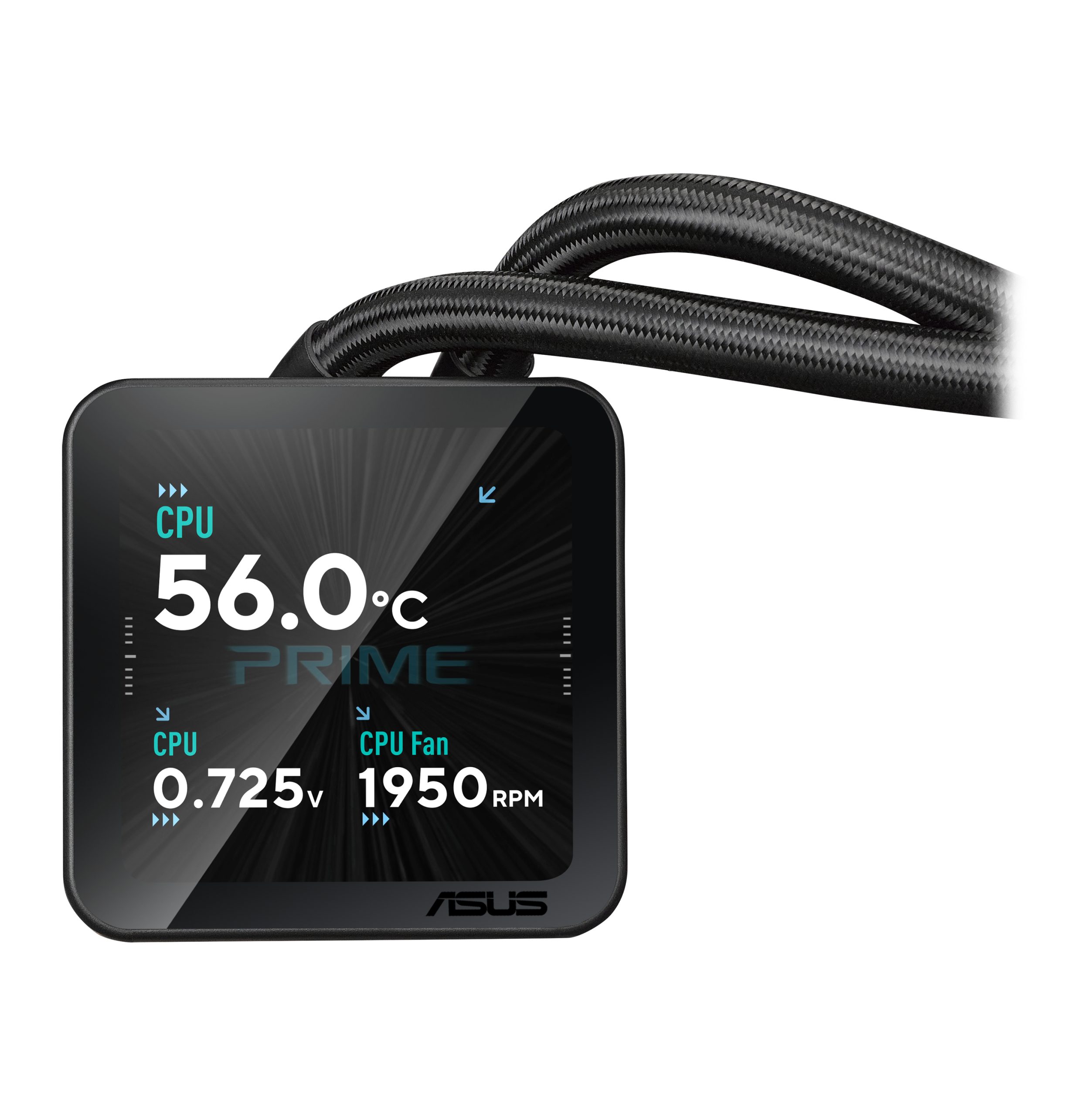 ASUS PRIME SLC II 360 ARGB LCD Processor All-in-one liquid cooler 12 cm Black 1 pc(s) - Image 3