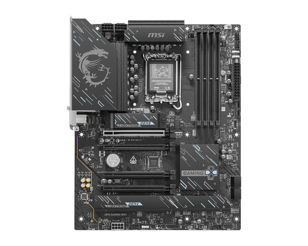 MSI Z890 GAMING WIFI motherboard Intel Z890 LGA 1851 (Socket V1) ATX - Image 2