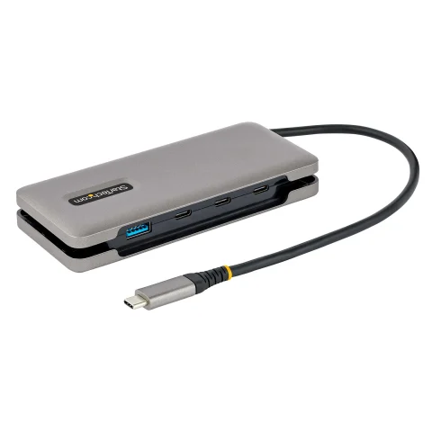 StarTech.com 4-Port USB-C Hub - 1x USB-A & 3x USB-C Ports - USB 3.2 Gen 2 (10Gbps) - Bus Powered - USB Type C Hub w/ 12.
