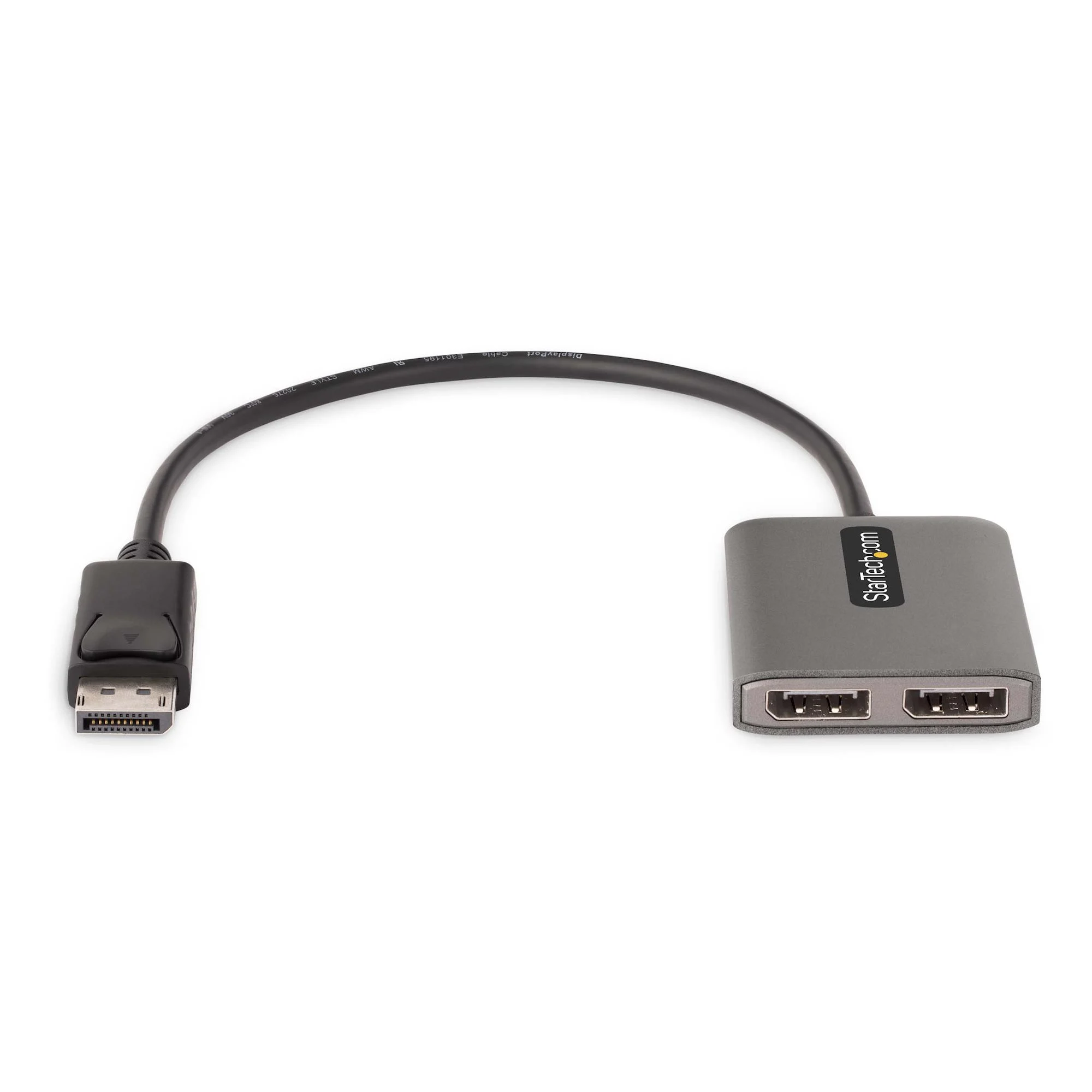 StarTech.com Dual-Monitor DisplayPort 1.4 Splitter, DisplayPort to 2x DP Multi-Monitor Adapter, Dual 5K 60Hz Computer MS - Image 3